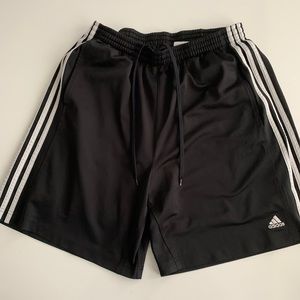 Black Adidas Performance shorts